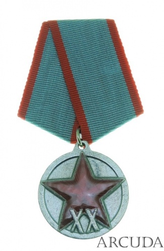 Медаль 20 лет РККА (муляж)
